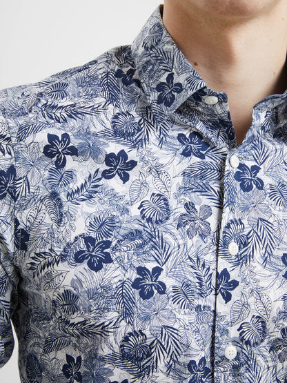 French Connection  Floral Long Sleeve Shirt