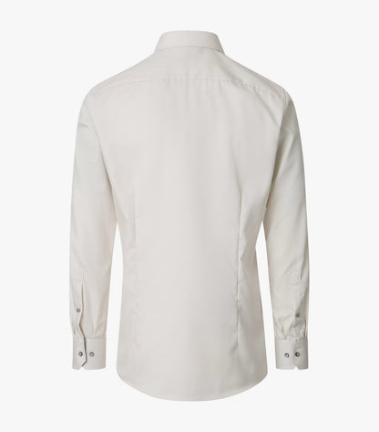 Venti Modern Fit Classic Shirt - Beige