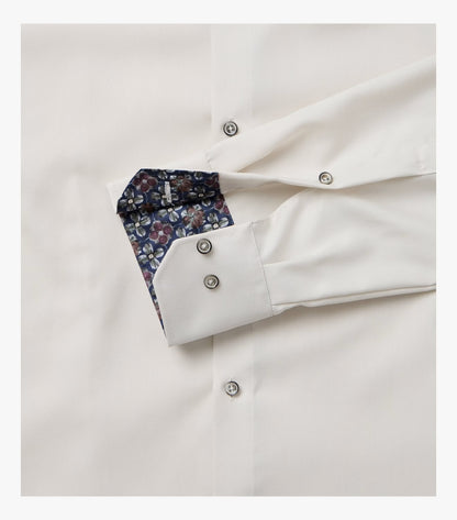 Venti Modern Fit Classic Shirt - Beige
