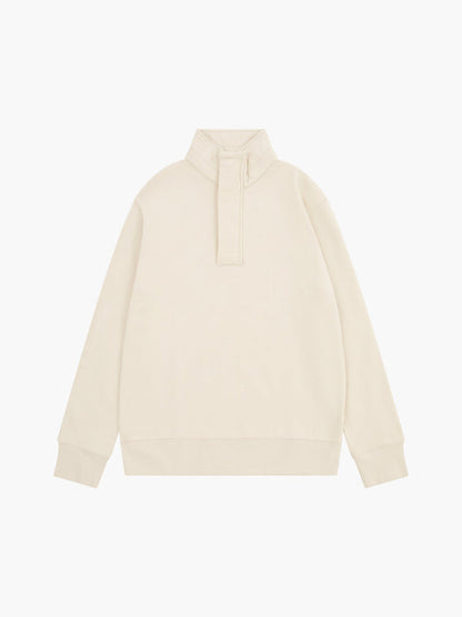 French Connection Funnel Neck Sweatshirt - Stone