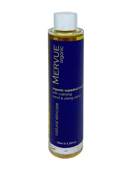Mervue Organic Superfruit Body Oil Calming Neroli &Ylang Ylang Body Oil - 150ml