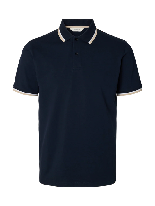 Selected Atlas Polo - Sky Captain Navy