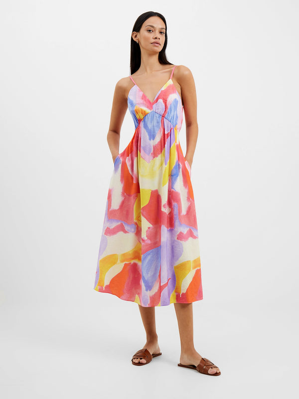 French Connection Isadora Faron Drape Sun Dress