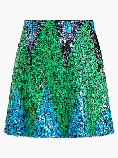 French Connection Emin Embellished Mini Skirt