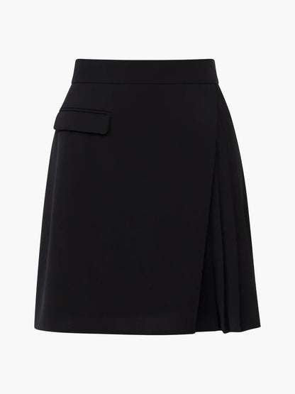 French Connection Harrie Pleated Skirt - Black