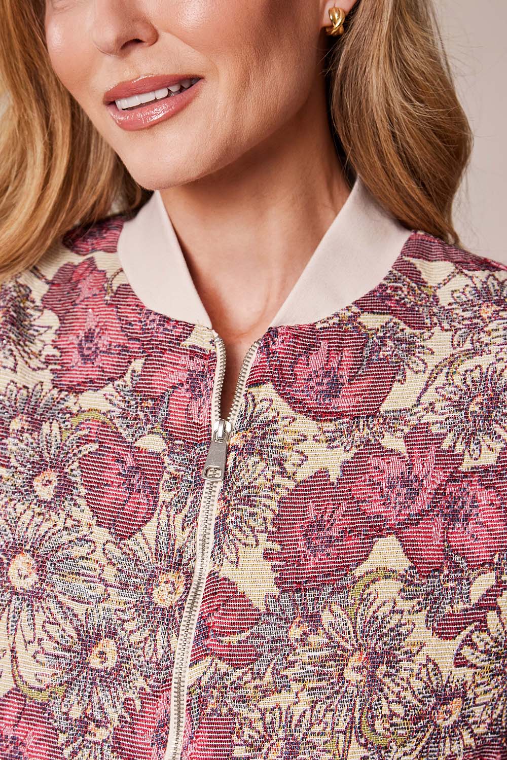 Deck Bomber Jacket - Pink