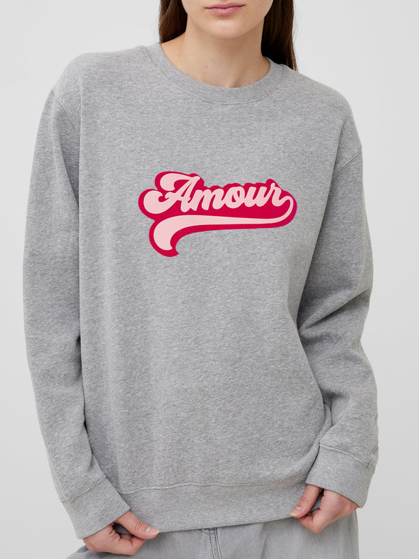 French Connection Amour Graphic Sweatshirt