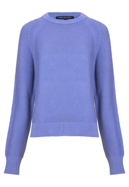 French Connection Lily Mozart Crew Neck Jumper - Baja Blue