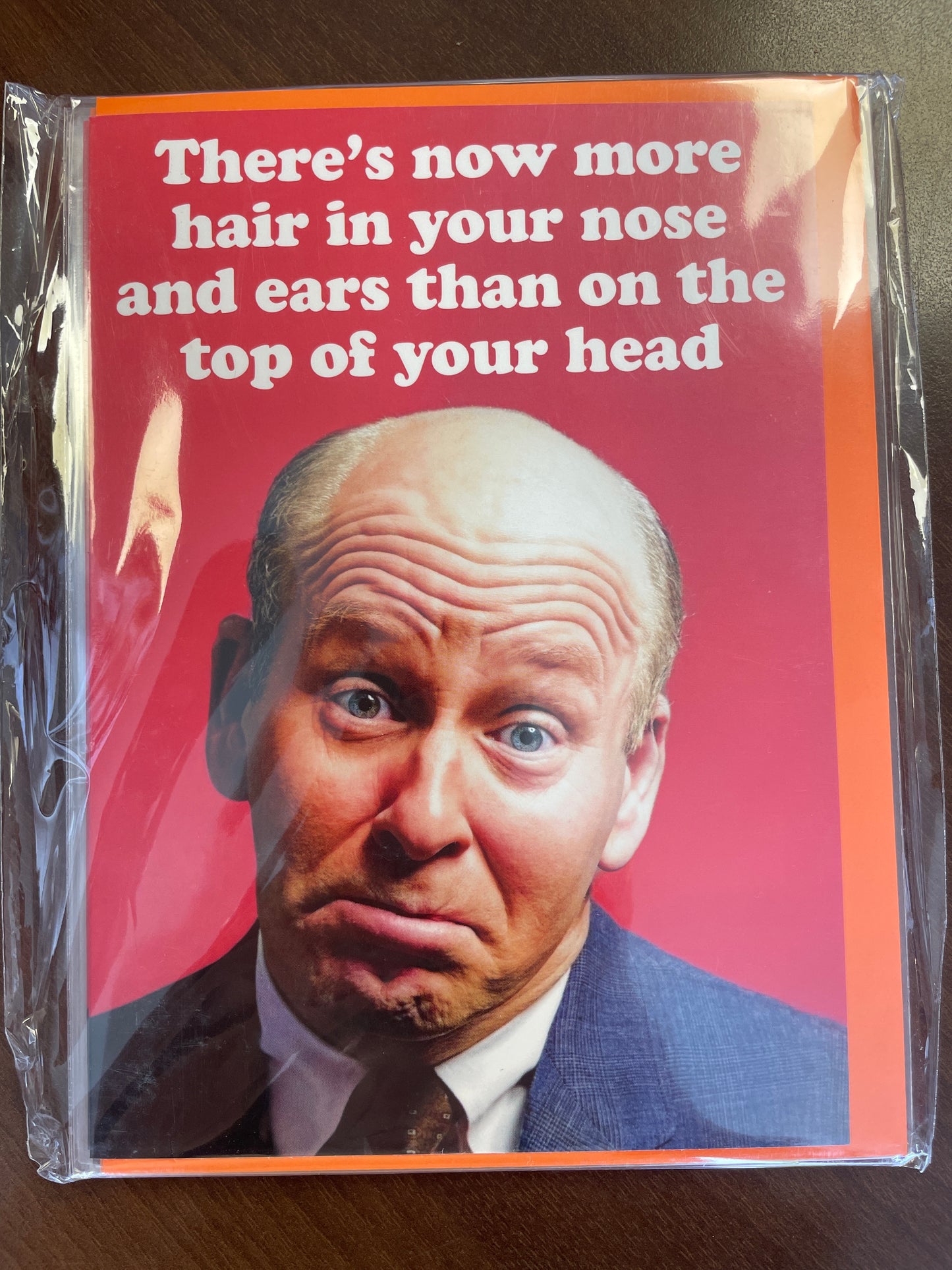 Dean Morris Card - There’s more hair in your nose