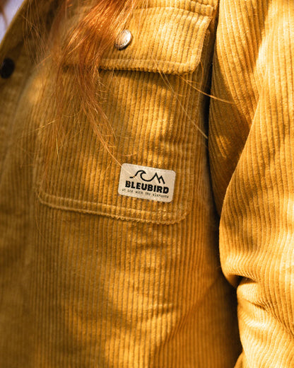 Bleubird Rambler Overshirt Cord - Mustard