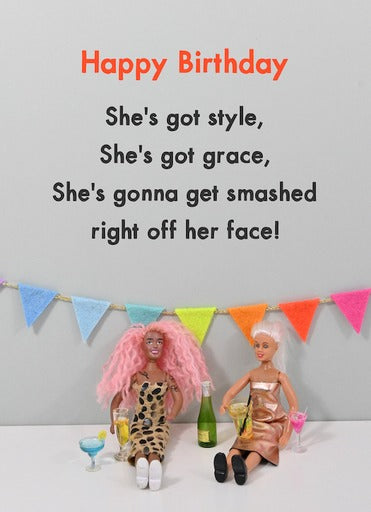 Bold & Bright Card - She’s Got Style, She’s Got Grace…