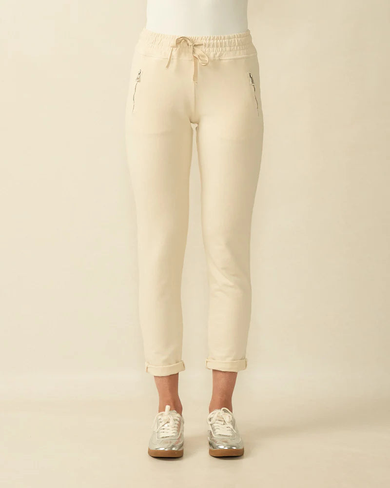 Deck Jersey Jogger - Cream