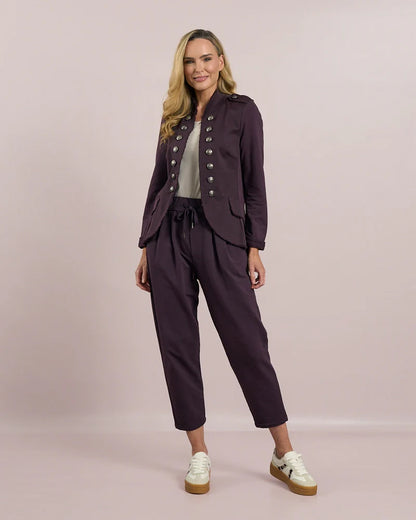 Deck Barrel Jogger - Mulberry