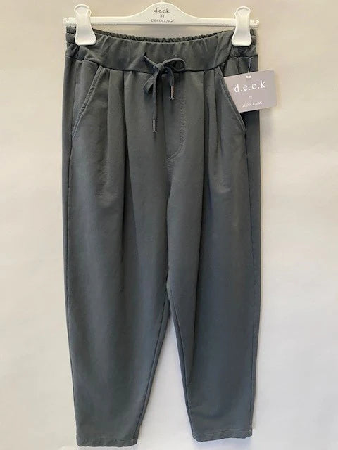 Deck Barrel Shaped Jogger - Slate