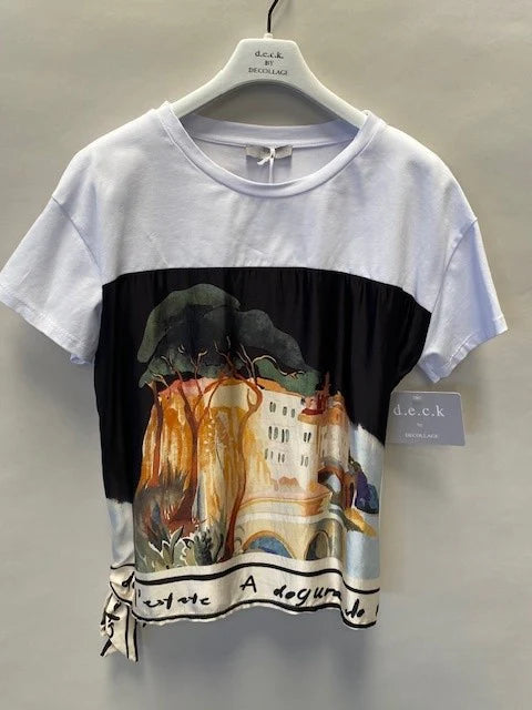 Deck Scenic Detail T-Shirt - Black