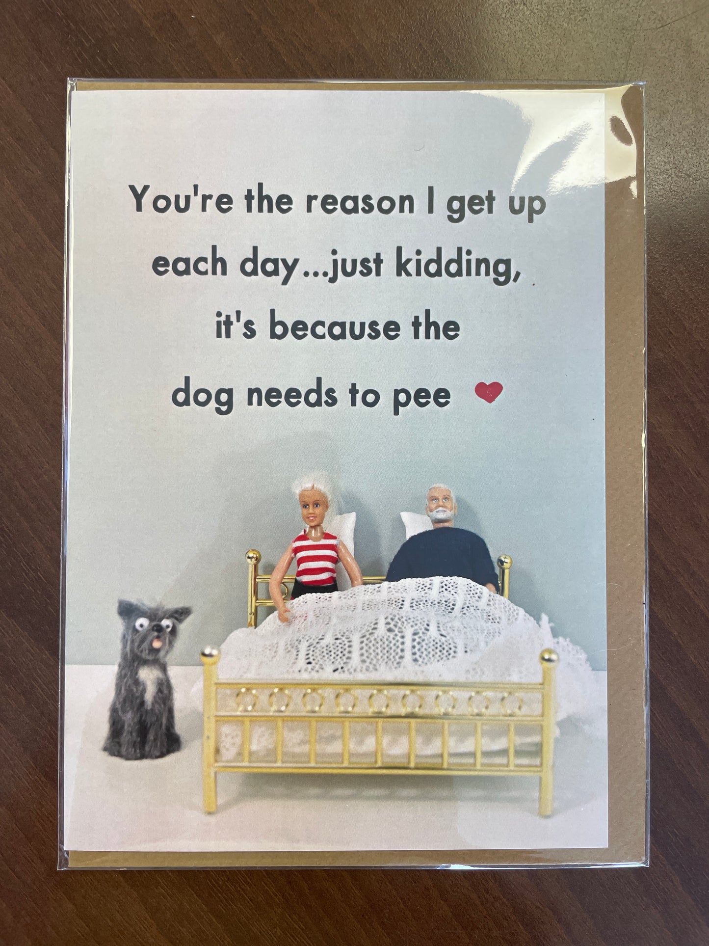 Bold & Bright Card - You’re the reason I get up each day