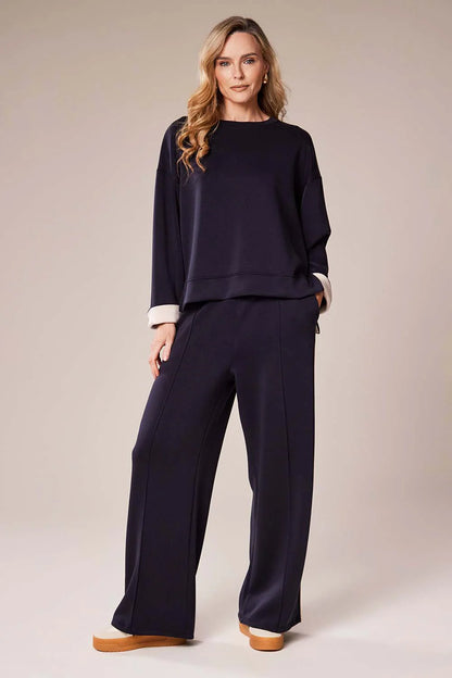 Deck Leisure Top - Navy