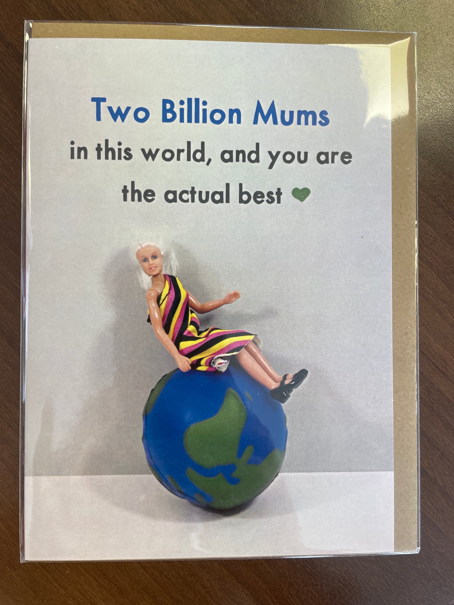 Bold & Bright Card - Two Billion Mums