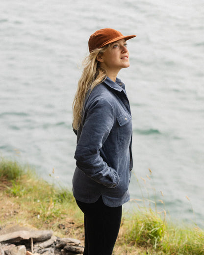 Bleubird Rambler Cord Overshirt -  Blue