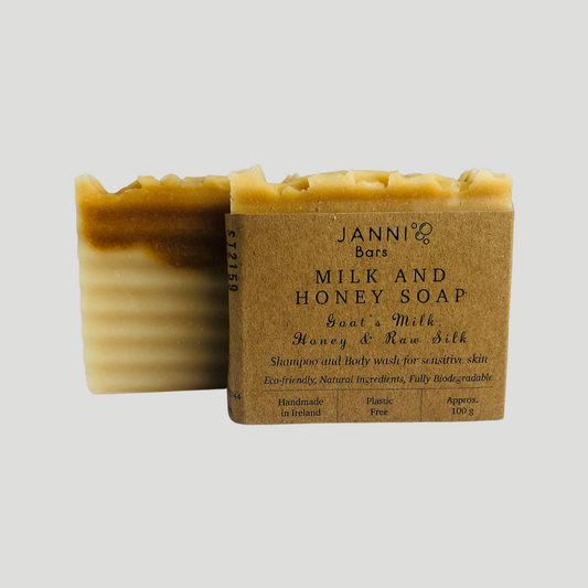 Janni Bars Soap - Milk & Honey