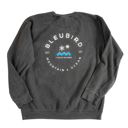 Bleubird Original Crew Sweater - Charcoal