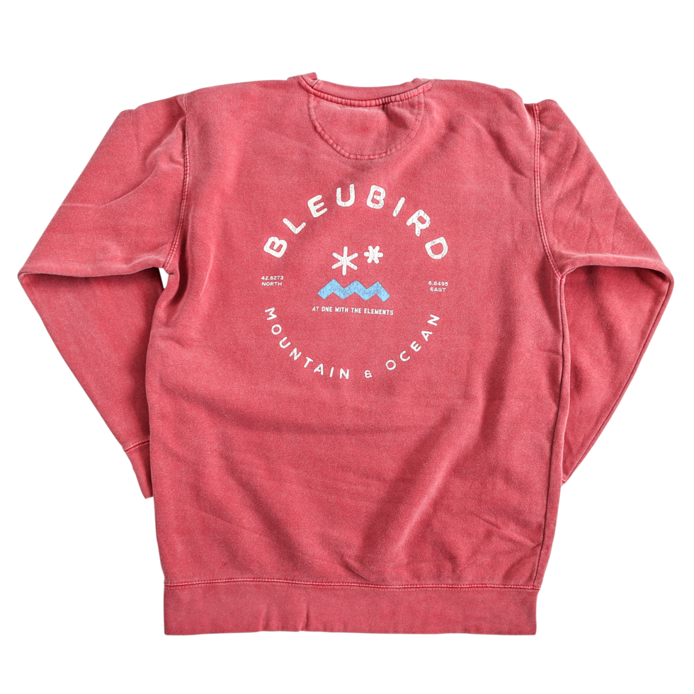 Bleubird Original Crew - Crimson