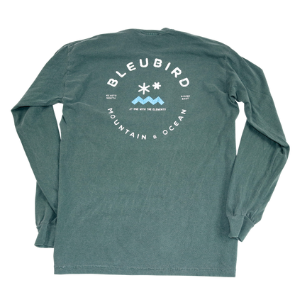 Bleubird Long Sleeve T-Shirt - Willow