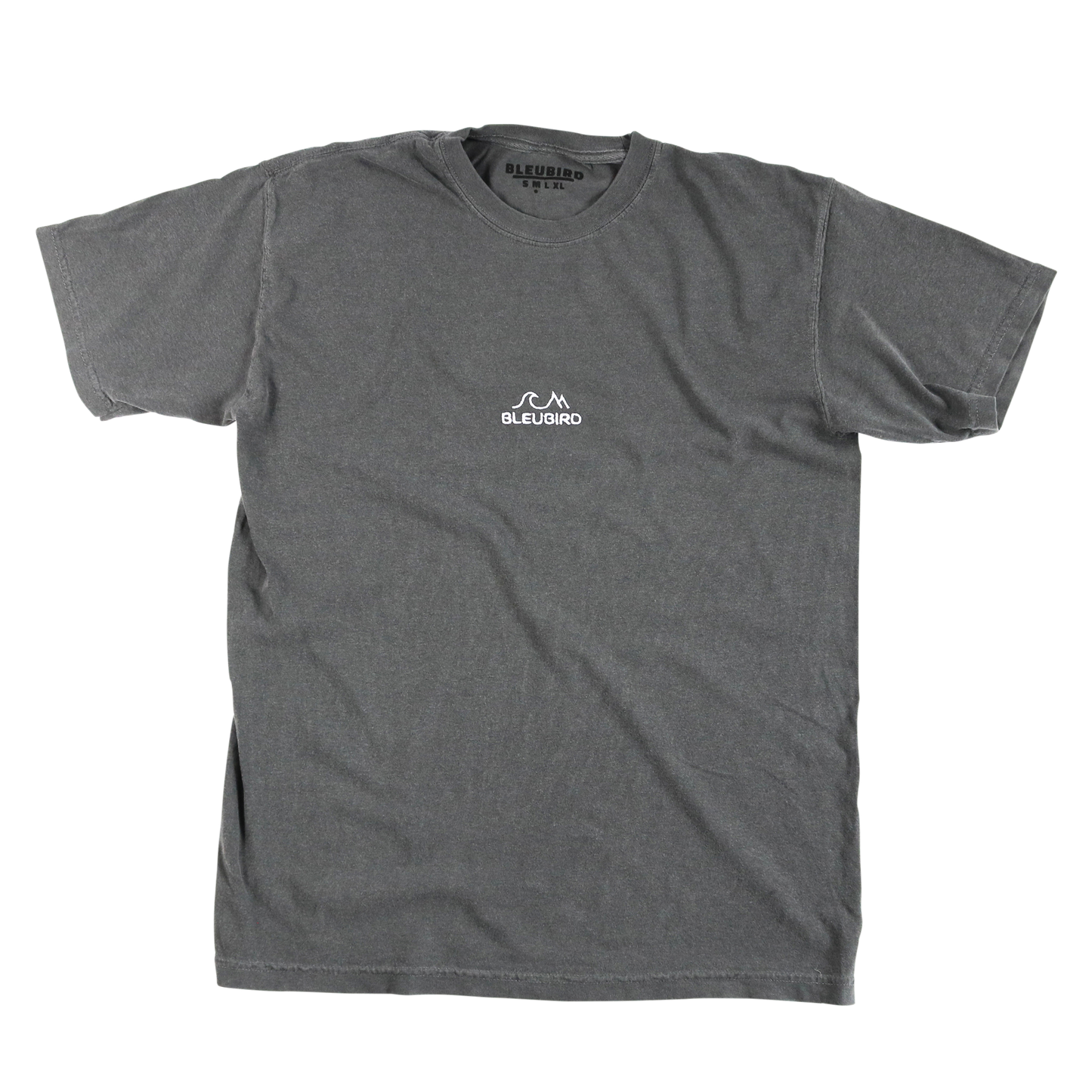 Bleubird Minimal Tee - Charcoal