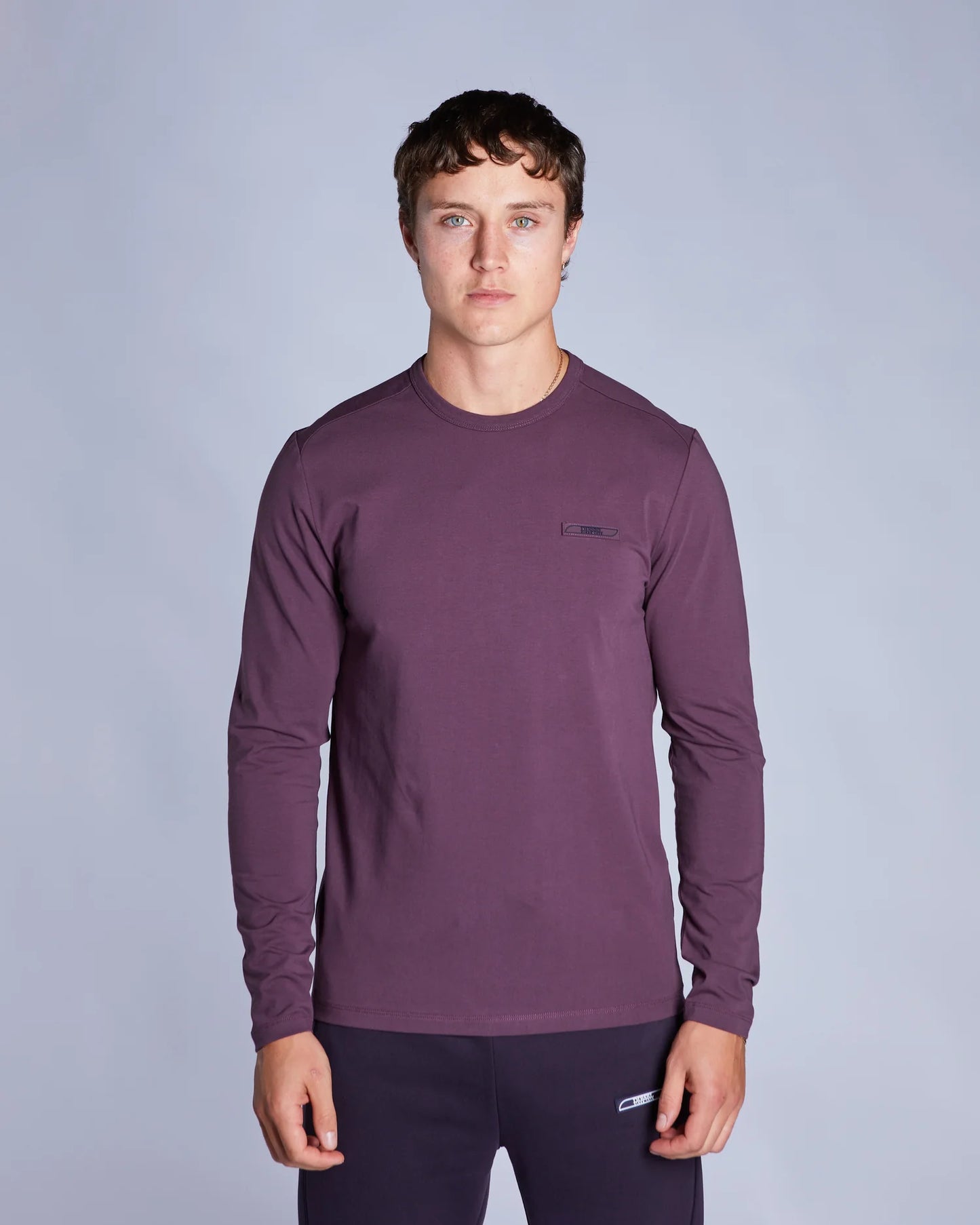 Diesel Albert Tee - Damson Plum