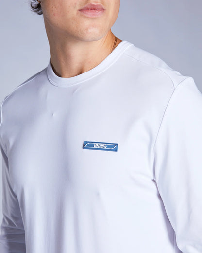 Diesel Albert Tee - White Wash