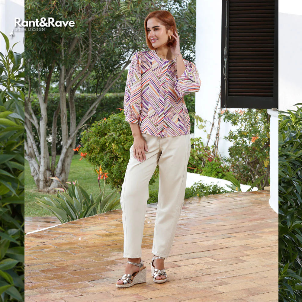 Rant & Rave Alexis Blouse - Purple