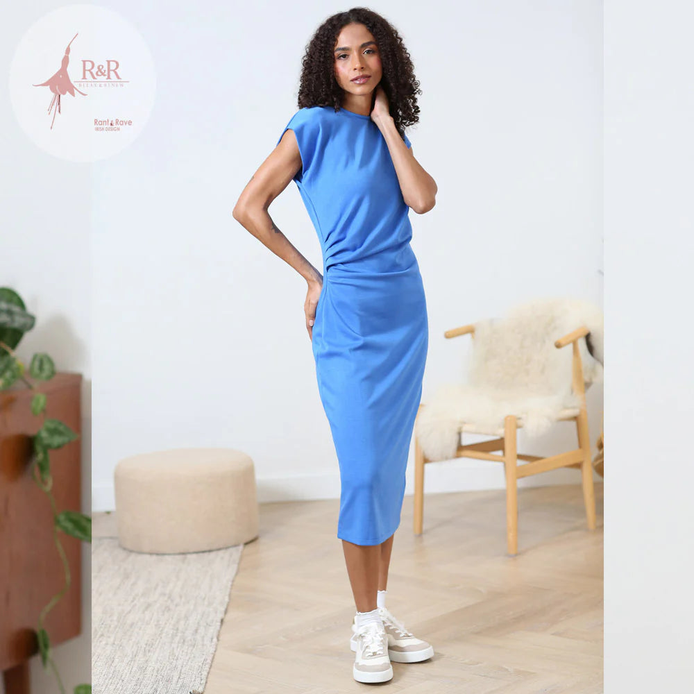 Relax & Renew Anya Dress - Cobalt Blue