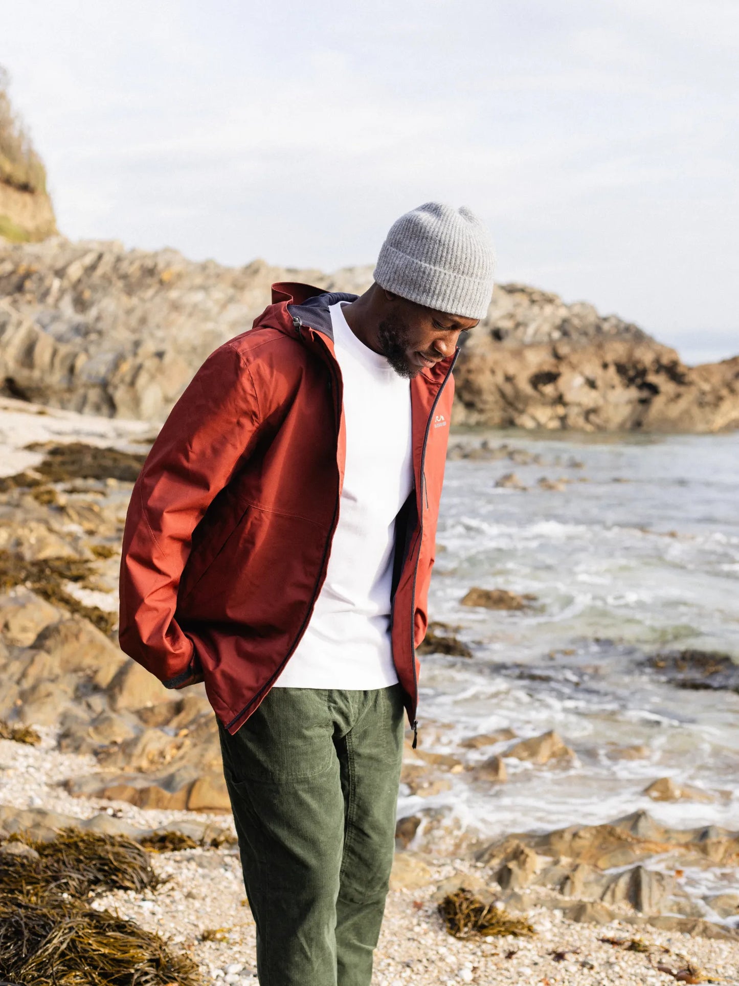 Bleubird Arpette Waterproof Jacket - Rust