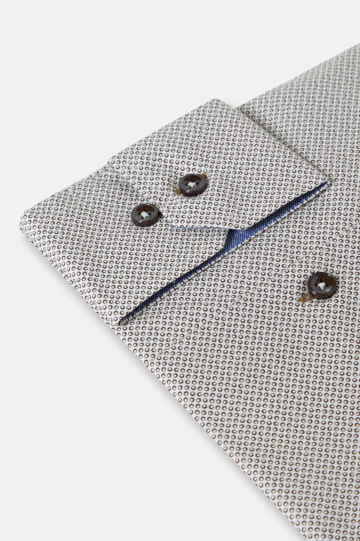 Benetti Modern Fit Alex Shirt - Coffee