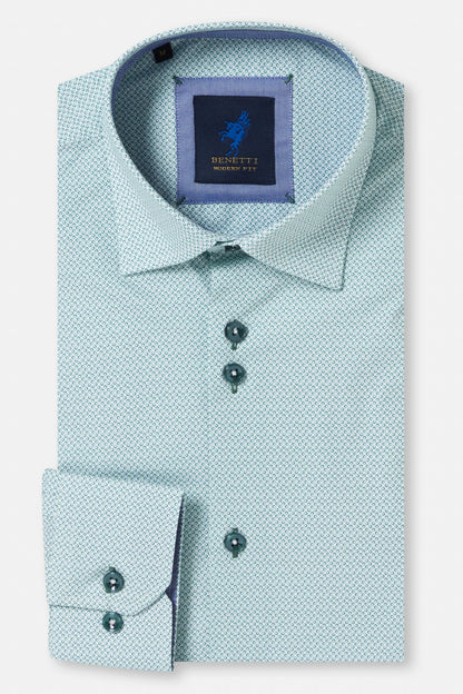 Benetti Modern Fit Alex Shirt - Green