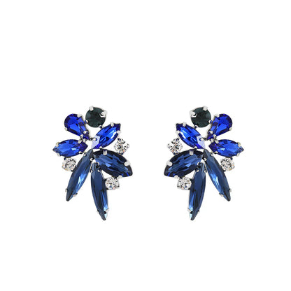 Knight & Day Amani Sapphire Crystal Earring