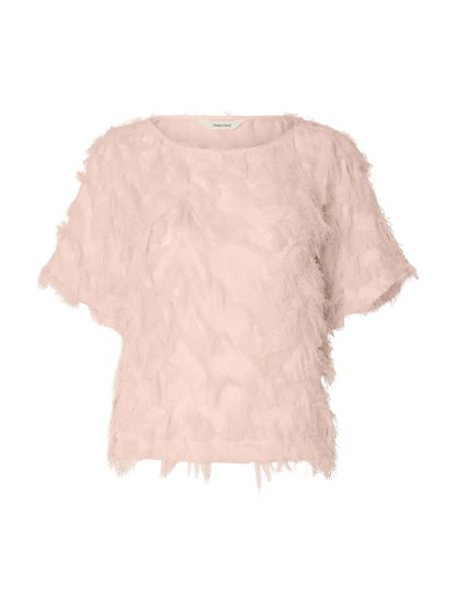 Selected Boat Neck Top - Pale Dogwood