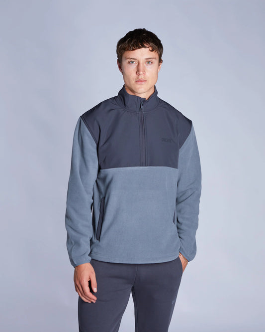 Diesel Baca Half Zip - Stormy Cloud