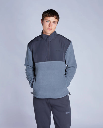 Diesel Baca Half Zip - Stormy Cloud