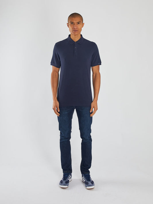 Diesel Bach Polo Shirt -Navy