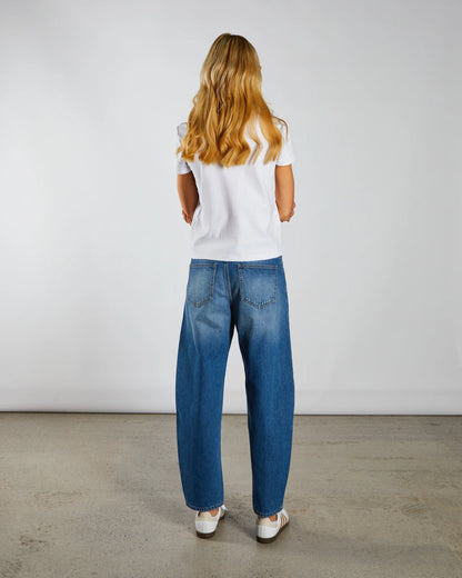 Diesel Yvette Barrel Jean - Blue