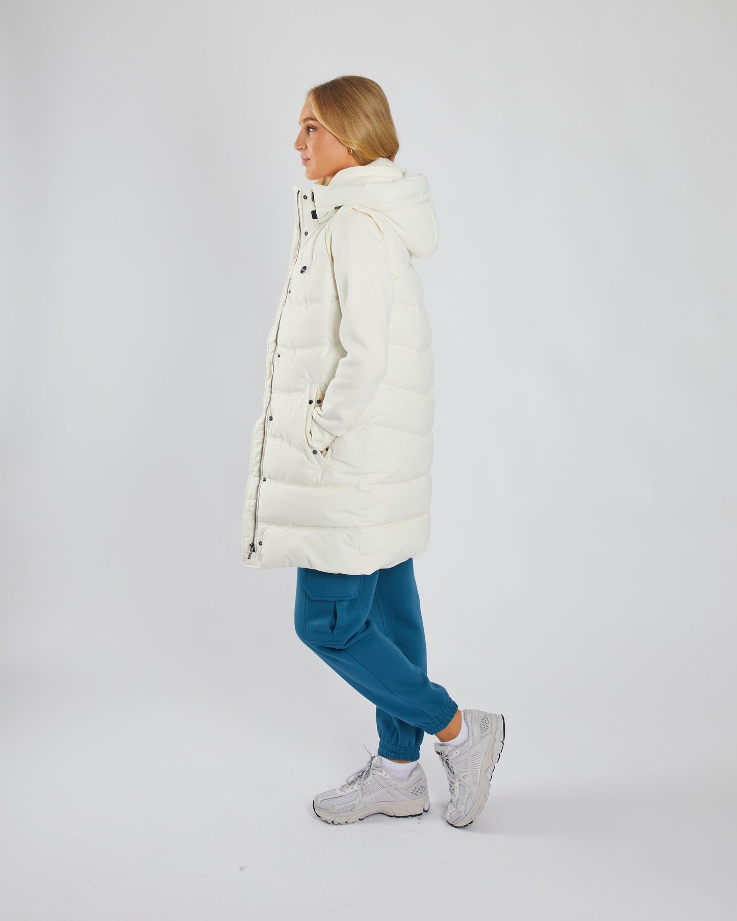 Diesel Bena Gilet - Powder White