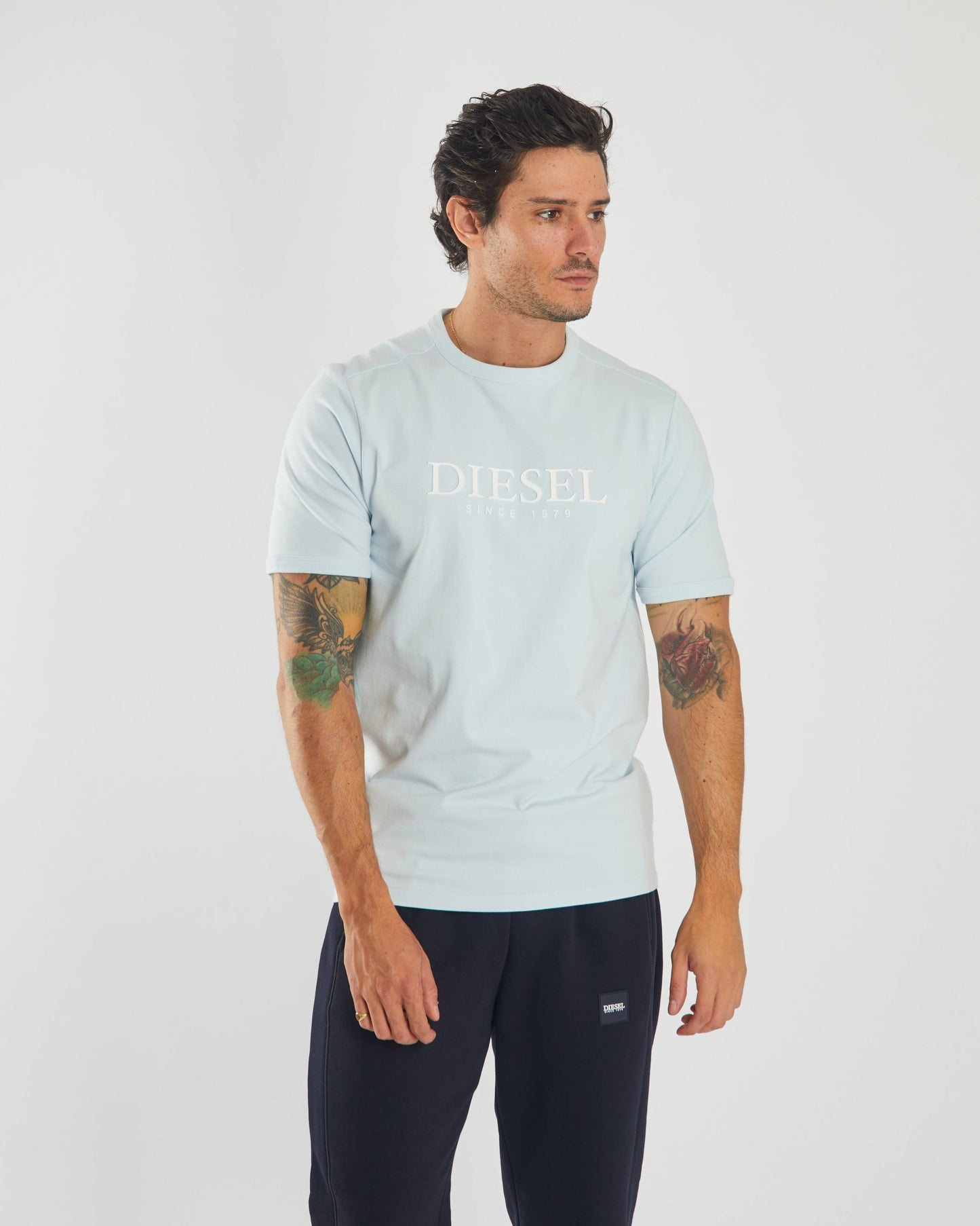 Diesel Benjamin Tee - Bayamon Blue