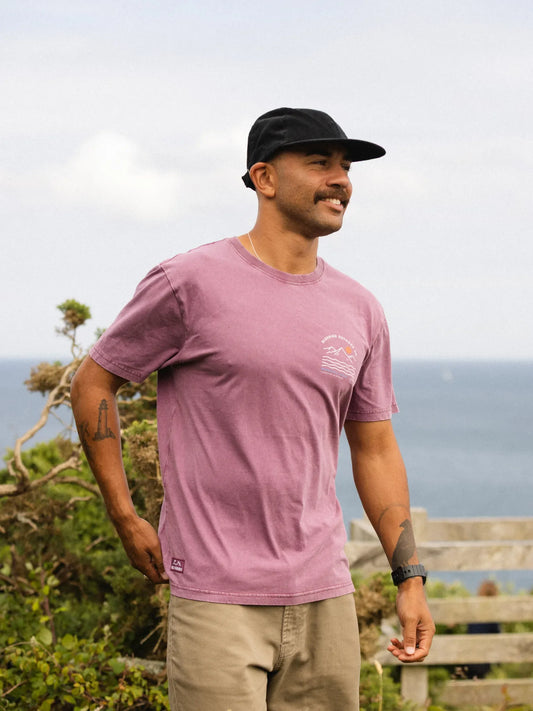 Bleubird Dawn Tee - Berry