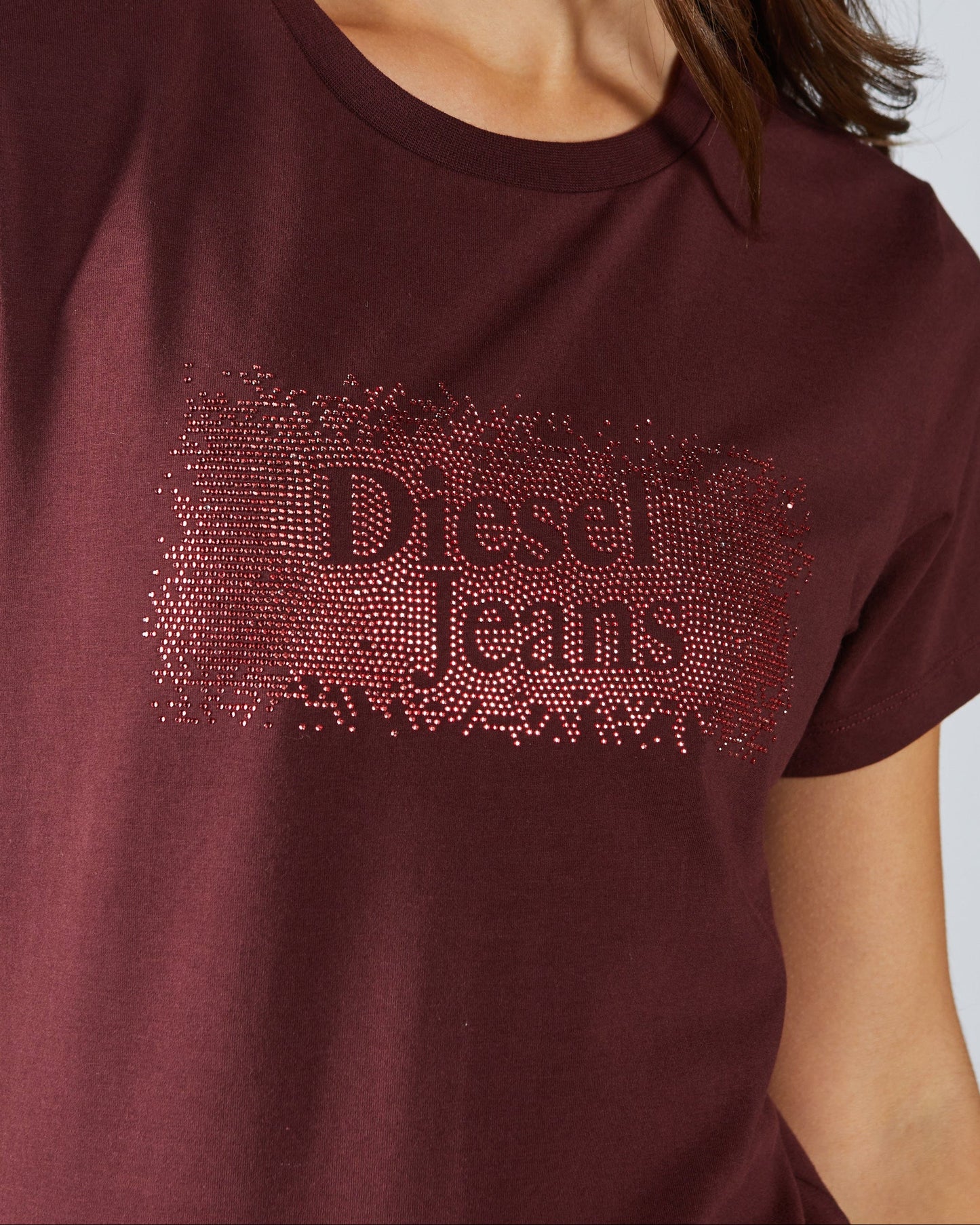 Diesel Birdie Tee - Deep Cherry