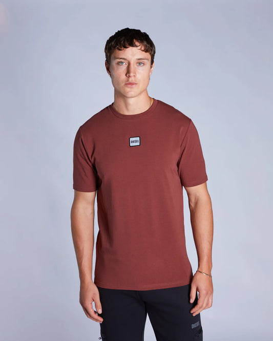 Diesel Brock Tee - Brick Red