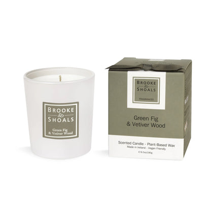 Brooke & Sholas Candle - Green Fig & Vetiver