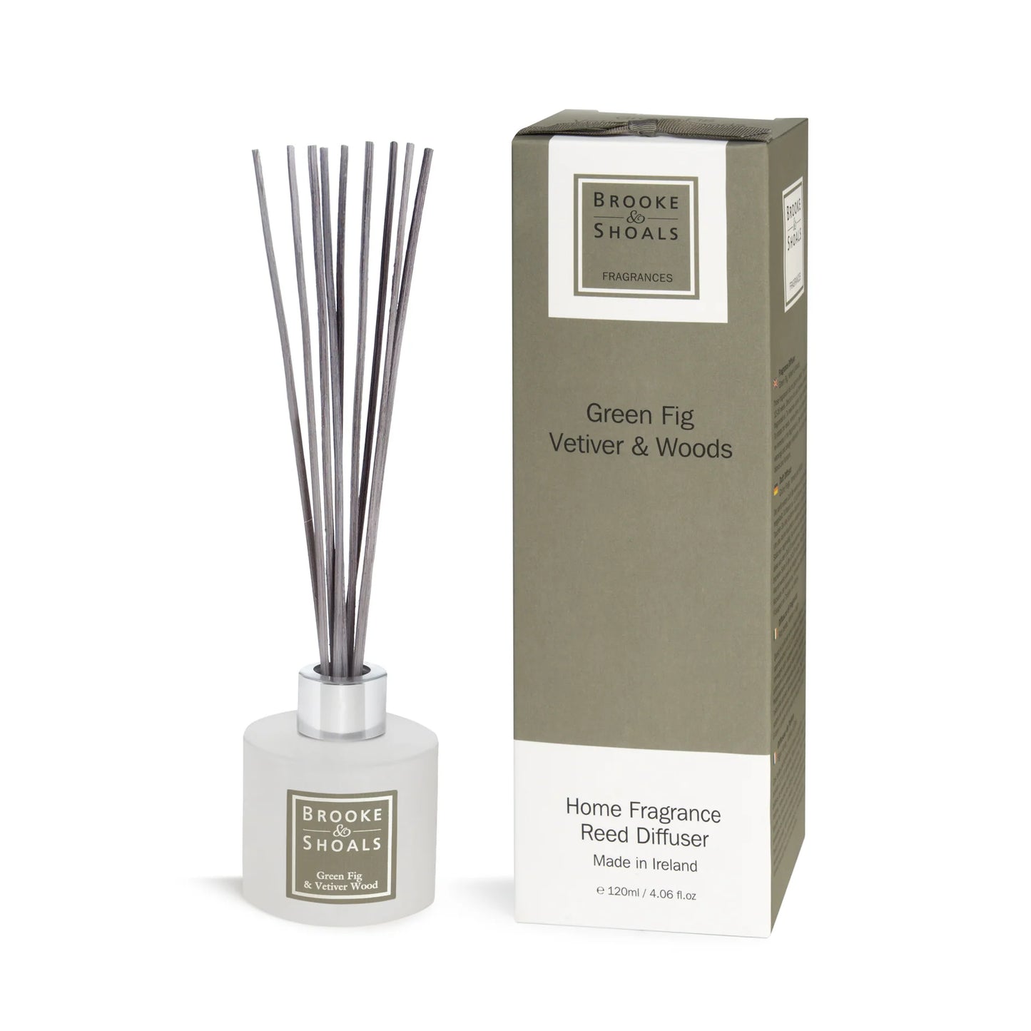 Brooke & Shoals Reed Diffuser - Green Fig Vetiver & Woods
