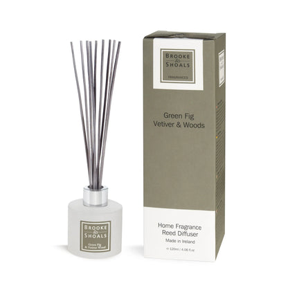 Brooke & Shoals Reed Diffuser - Green Fig Vetiver & Woods