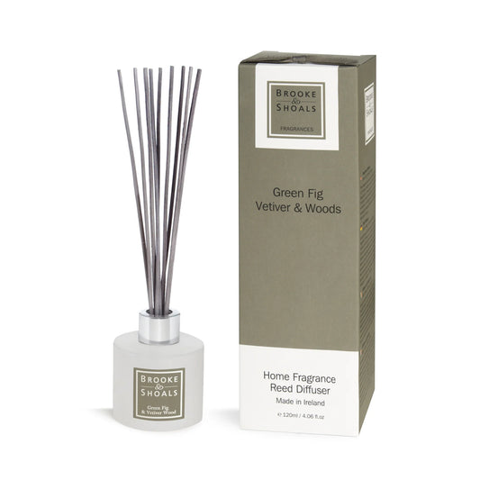 Brooke & Shoals Reed Diffuser - Green Fig Vetiver & Woods